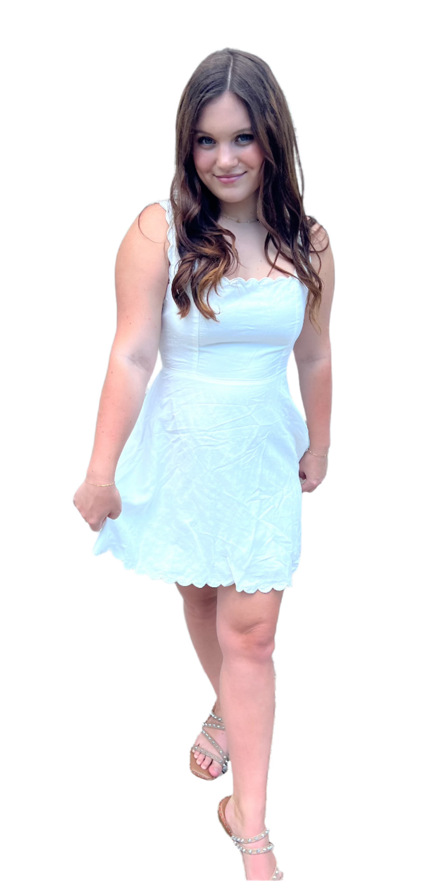 White Madeleine Dress