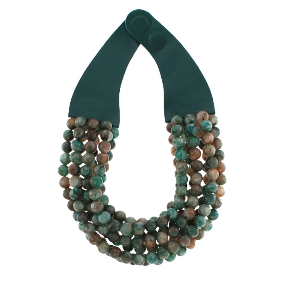 Ocean Jasper Beaded Necklace