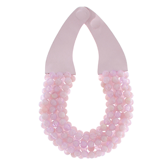 Pink Beaded Necklace