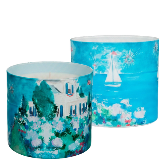 Rebecca Illustrated Leeward Point Candle