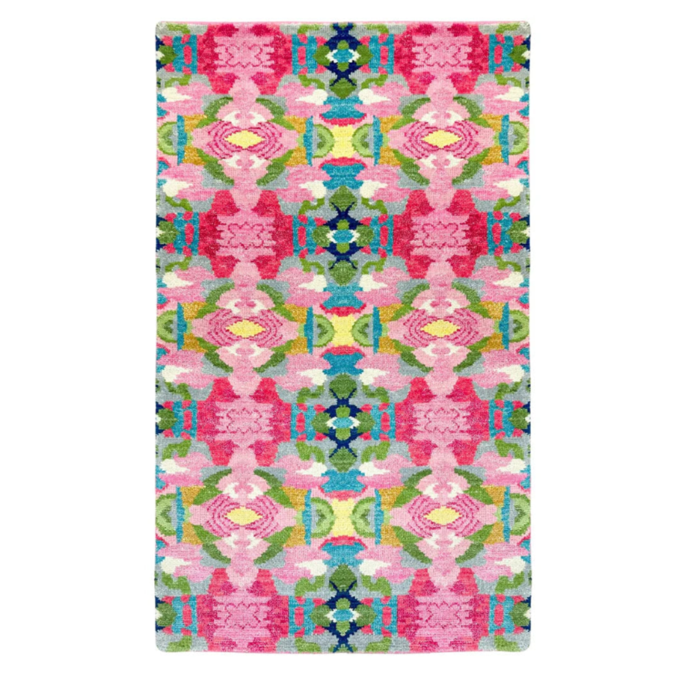 Laura Park Pink Paradise Hand Knotted Rug