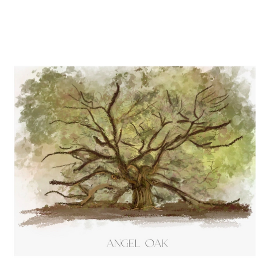 Angel Oak Art Print