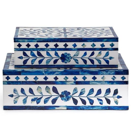 Jaipur Palace Blue & White Box