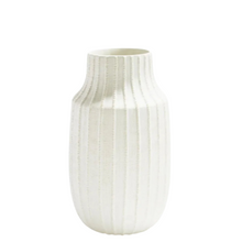 Load image into Gallery viewer, Tozai Sm Ribbed Linen Textured Vase
