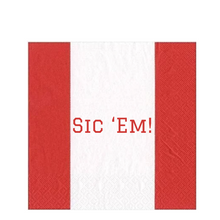 Load image into Gallery viewer, Caspari Sic 'Em! Napkins
