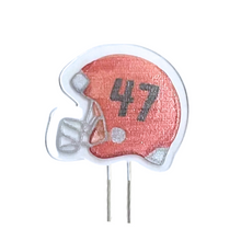 Load image into Gallery viewer, Football Helmet Drink Stirs
