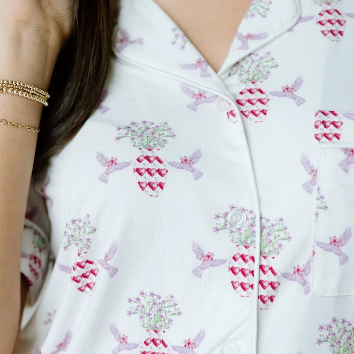 Sorority & Sisterhood Pajama Shorts Set