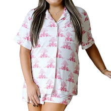Load image into Gallery viewer, Phi Mu Pajama Shorts Set
