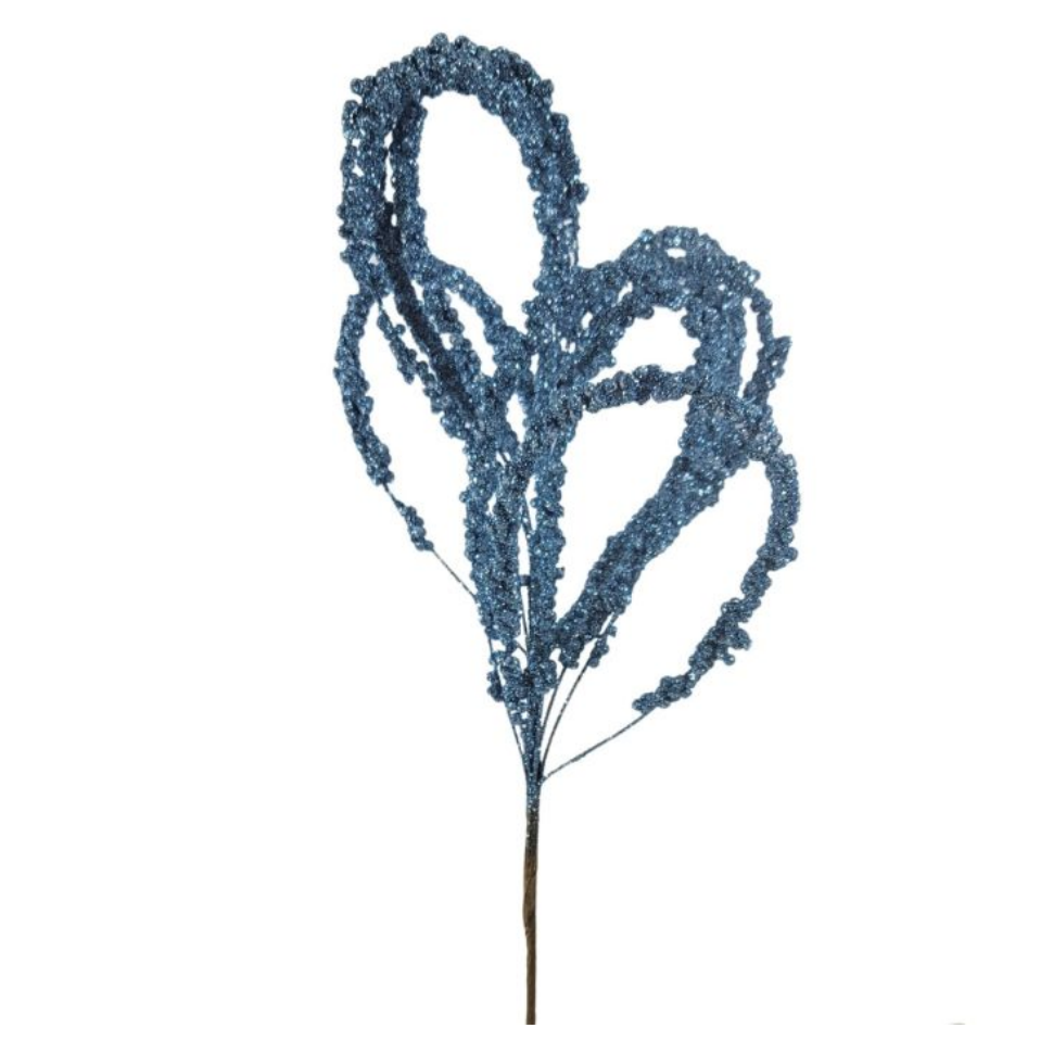 Glitter Loop Berry Spray 20”