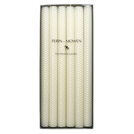 Perin Mowen 12" Beeswax Candles [12 pc]