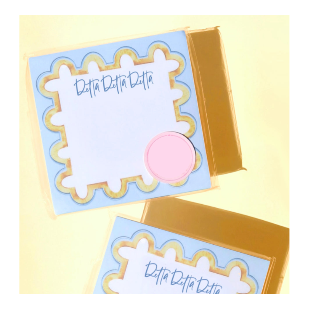 Sorority Watercolor Notepad
