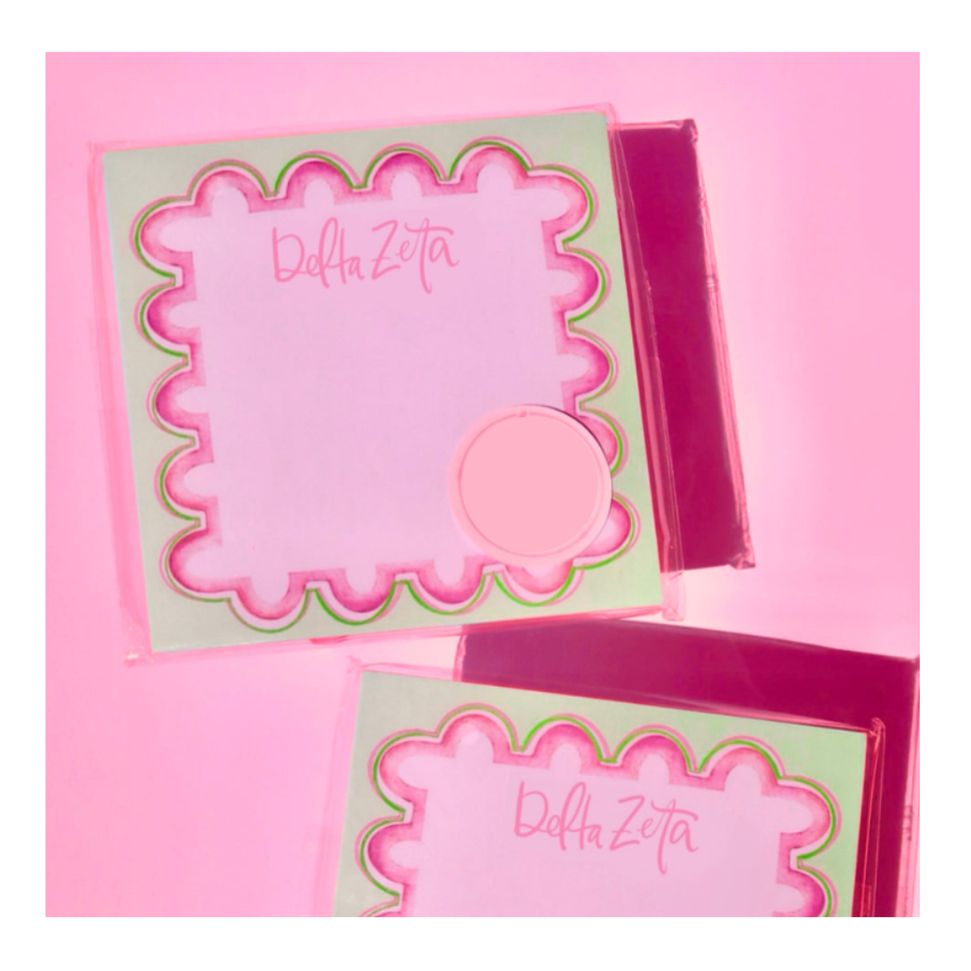 Sorority Watercolor Notepad