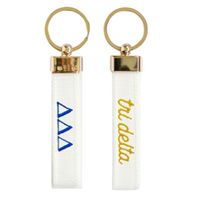 Load image into Gallery viewer, Sorority Embroidered Keychain
