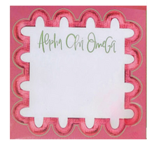 Load image into Gallery viewer, Sorority Watercolor Notepad
