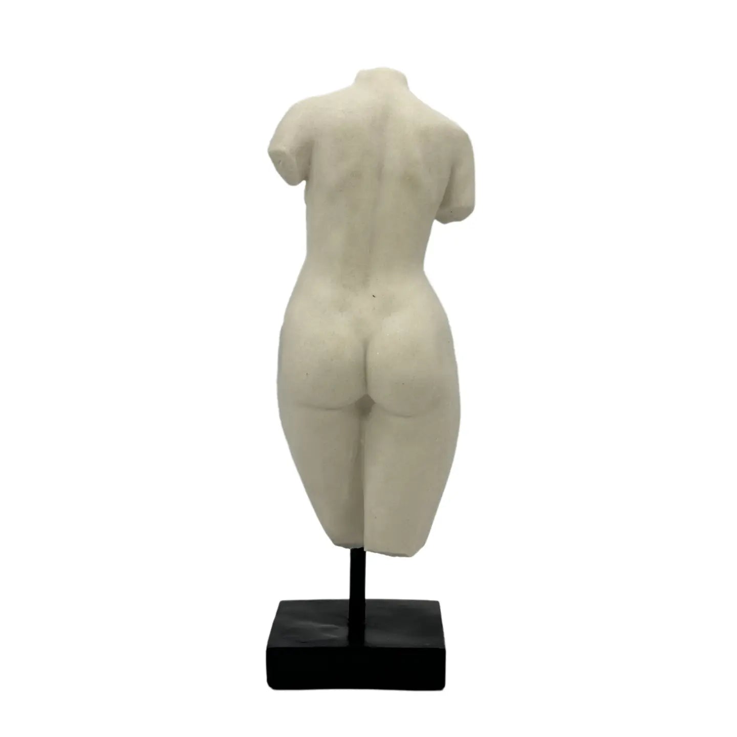 Greek Roman Torso Bust tabletop sculpture 15"