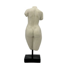 Load image into Gallery viewer, Greek Roman Torso Bust tabletop sculpture 15"

