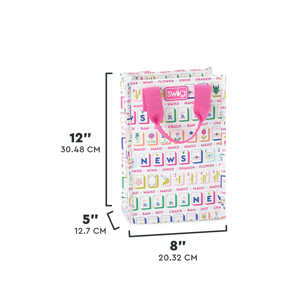 Swig Mahjong Tall Reusable Bag