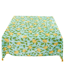 Load image into Gallery viewer, Lemon Print Table Cloth
