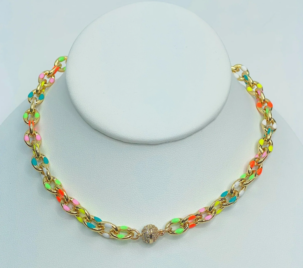 Ezzy Rainbow Choker