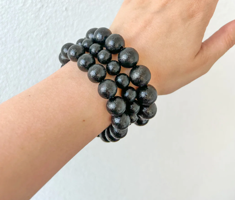 Wrenley Brushed Black Bracelets