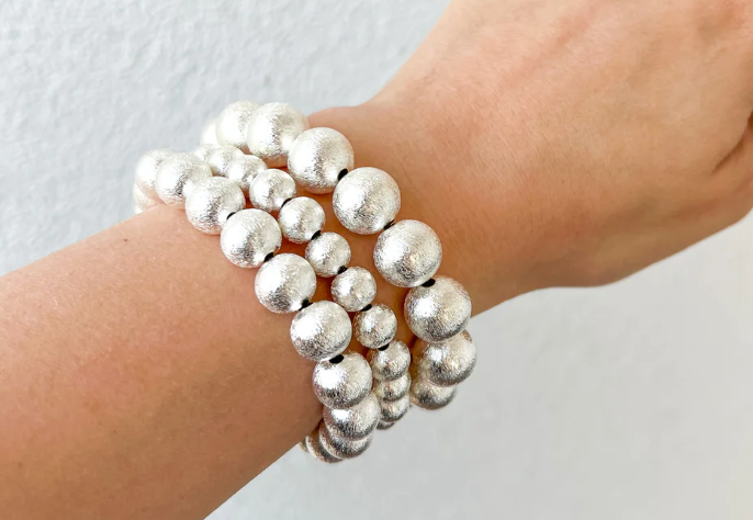 Wrenley Brushed Silver Bracelet