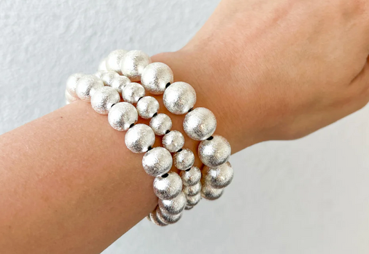 Wrenley Brushed Silver Bracelet