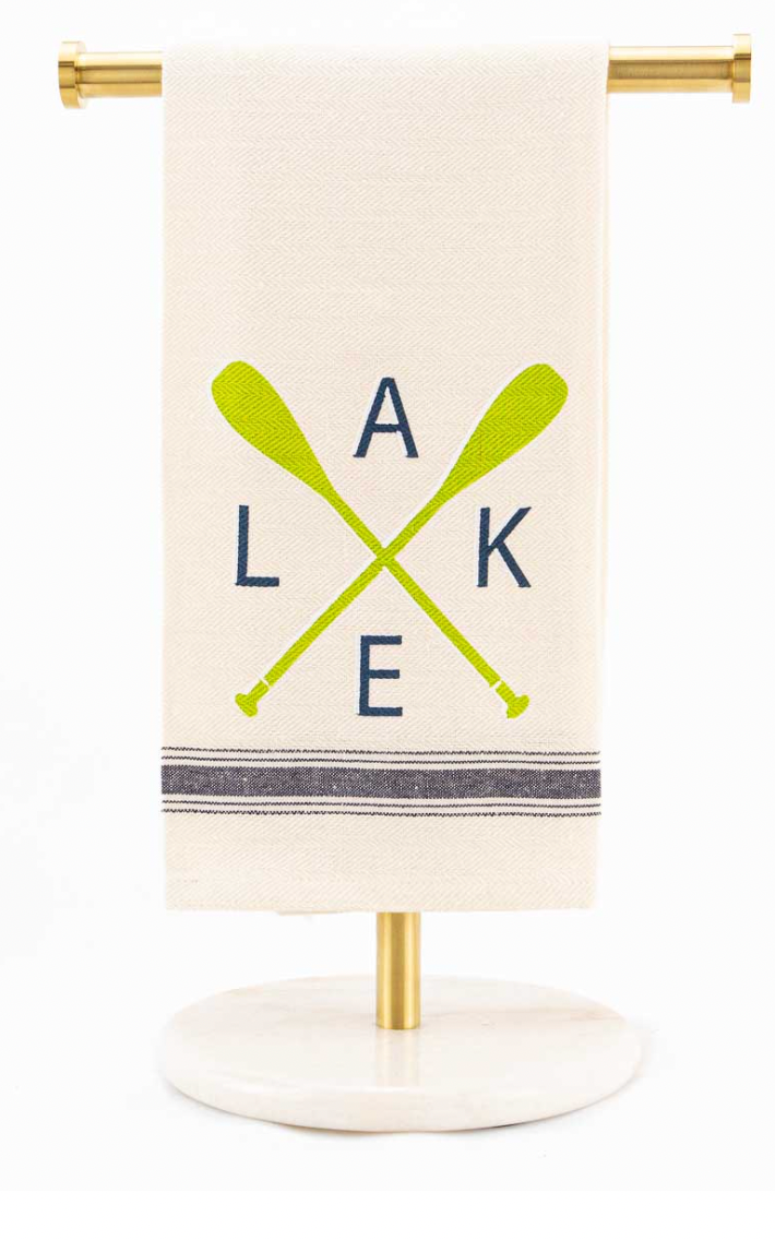 Lake Oar Hand Towel