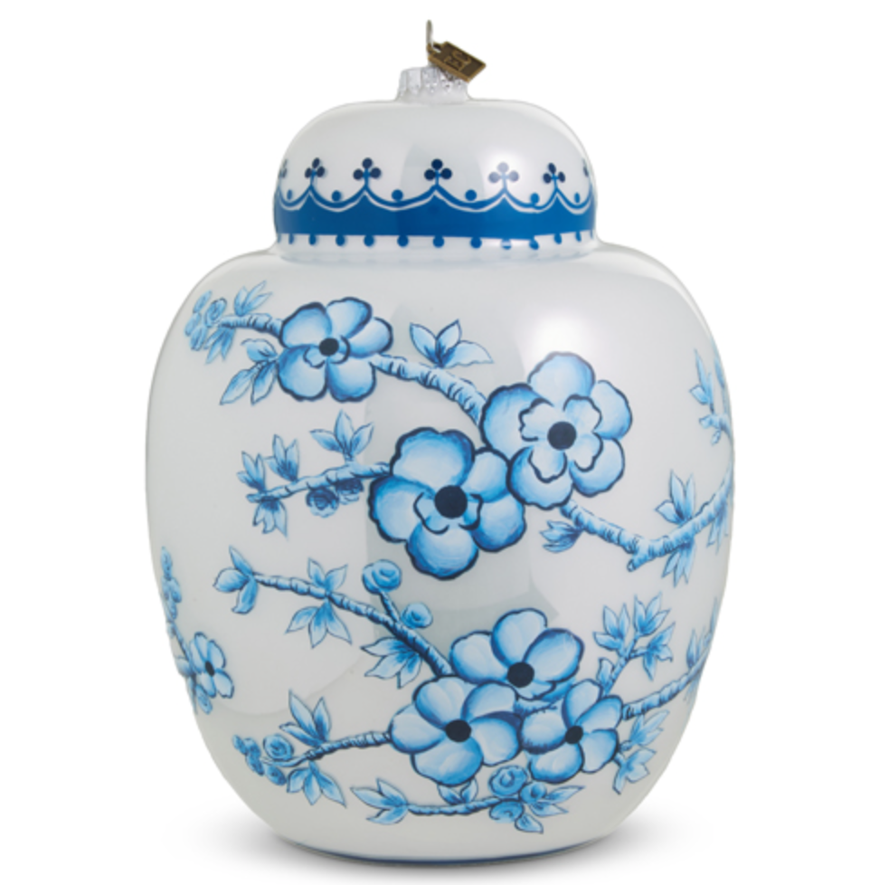 8" Ginger Jar Ornament