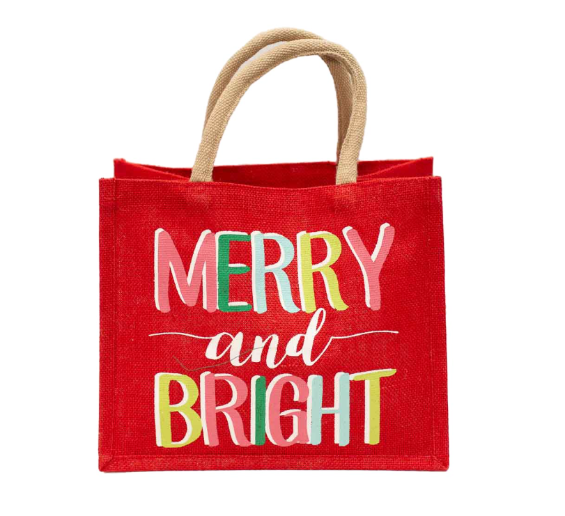 Merry and Bright Gift Tote