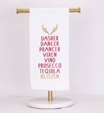 Load image into Gallery viewer, Blitzen Christmas Hand Towel
