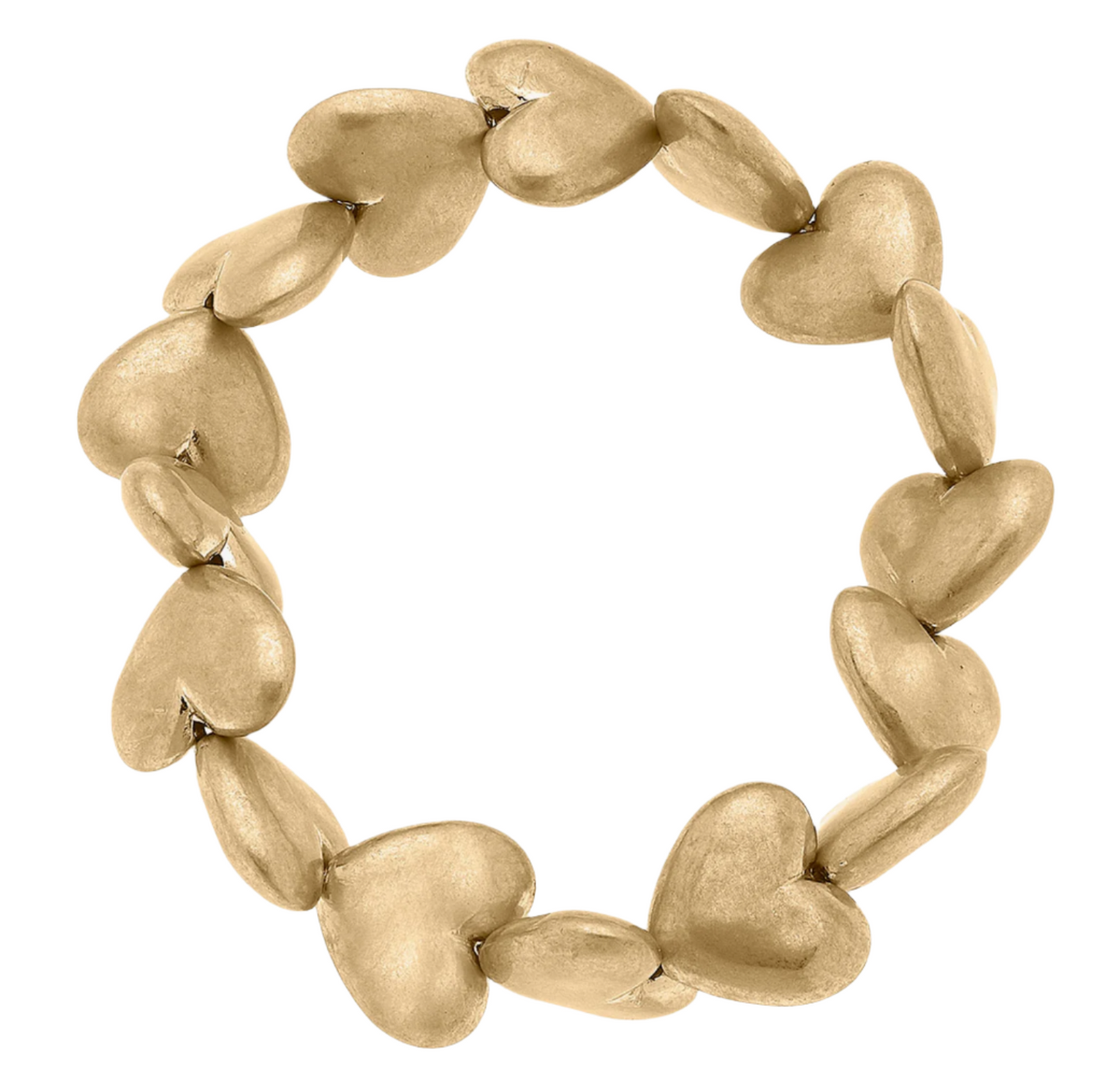 Angie Puffy Heart Bracelet