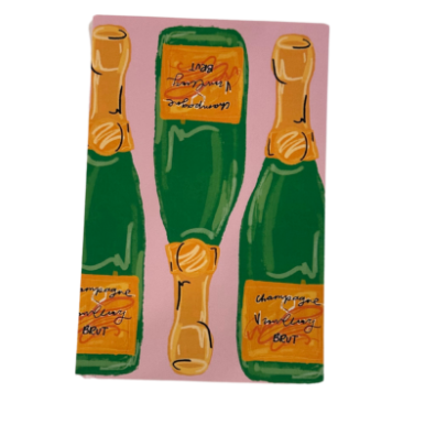 Champagne Print Journal/Notebook