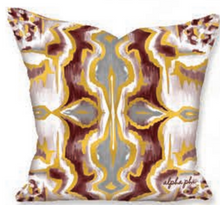 Load image into Gallery viewer, Sorority Gold Foil Kaleidoscope Pillow
