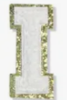 Letter Patches: White