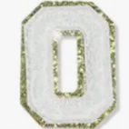 Letter Patches: White