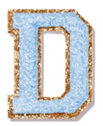 Letter Patches: Blue