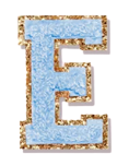 Letter Patches: Blue