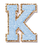 Letter Patches: Blue