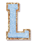 Letter Patches: Blue