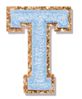 Letter Patches: Blue