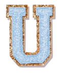 Letter Patches: Blue