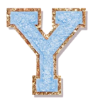 Letter Patches: Blue