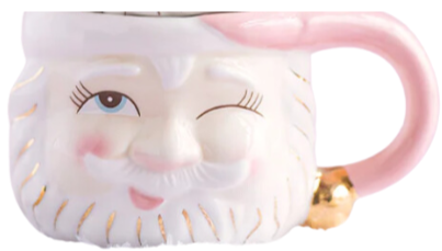 Glitterville Papa Noel Mugs