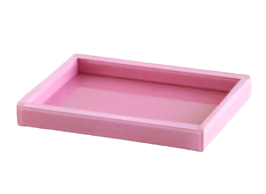 Glitterville Neon Glass Tray