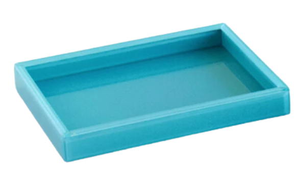 Glitterville Neon Glass Tray