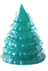 Glitterville Sugar Plum Forest Trees