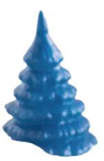 Glitterville Sugar Plum Forest Trees