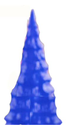 Glitterville Sugar Plum Forest Trees
