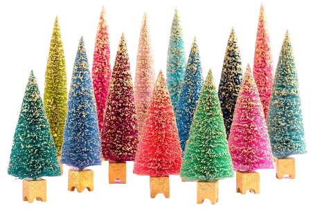 Glitterville Gilded French Forest Tree