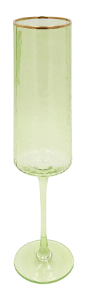 Glitterville Rainbow Champagne Flute